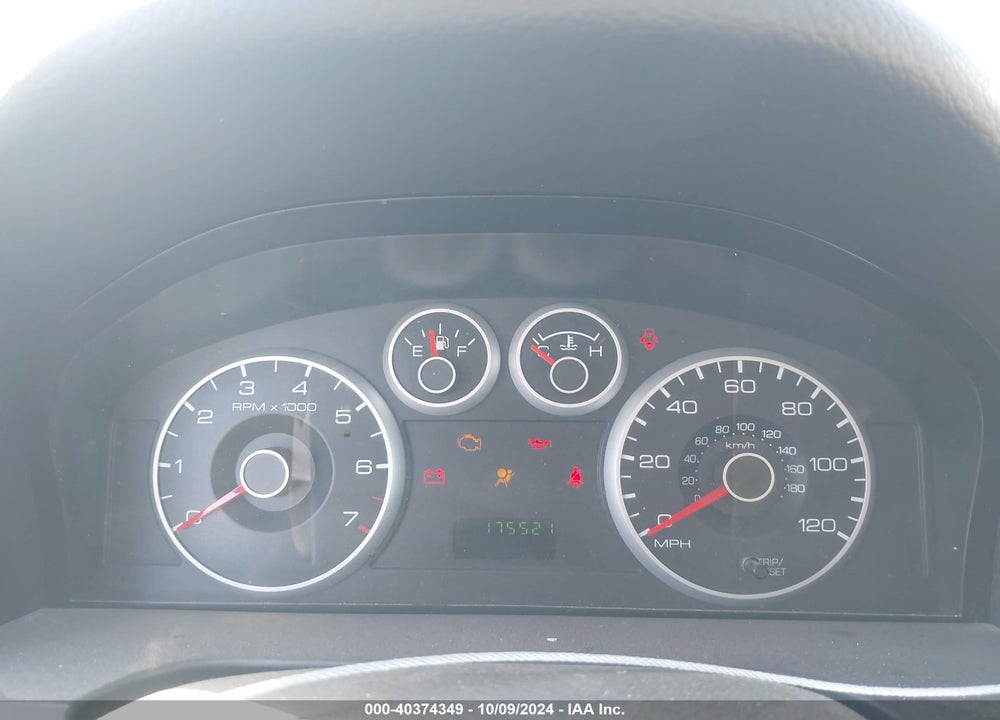 2007 FORD FUSION VIN: 3FAHP06ZX7R104838