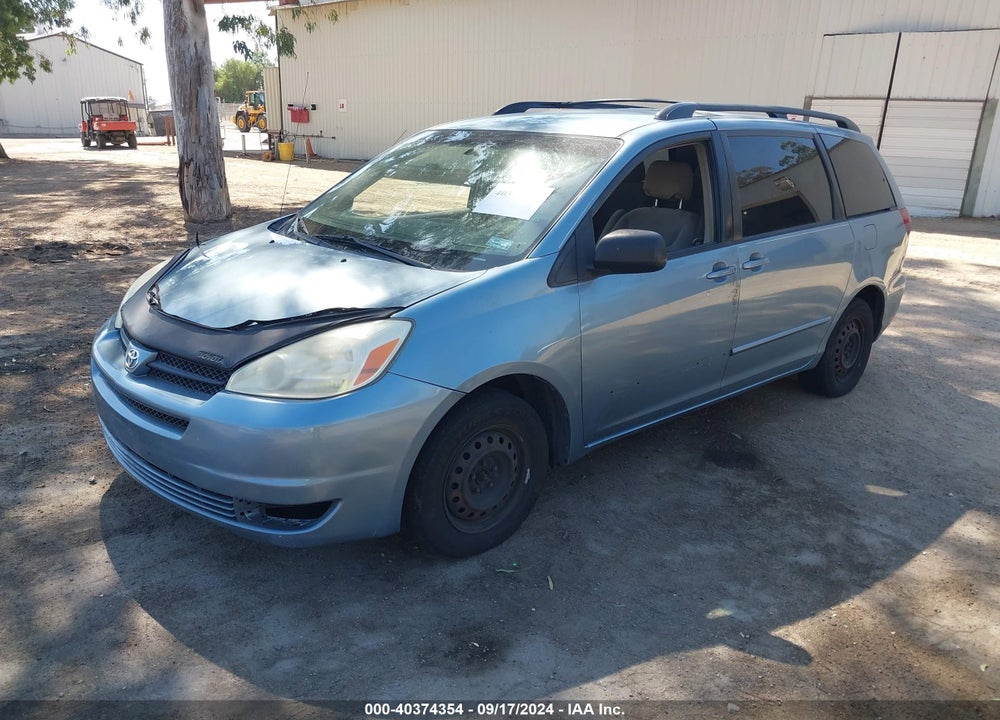 2005 TOYOTA SIENNA LE VIN: 5TDZA23C35S293130