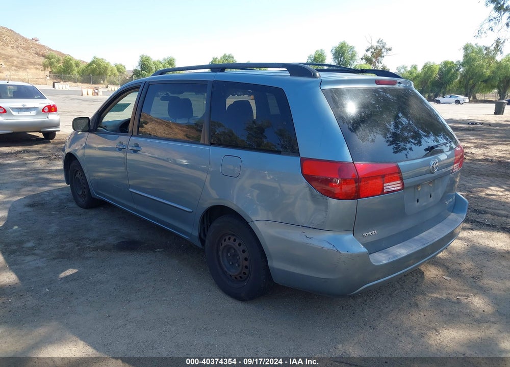 2005 TOYOTA SIENNA LE VIN: 5TDZA23C35S293130