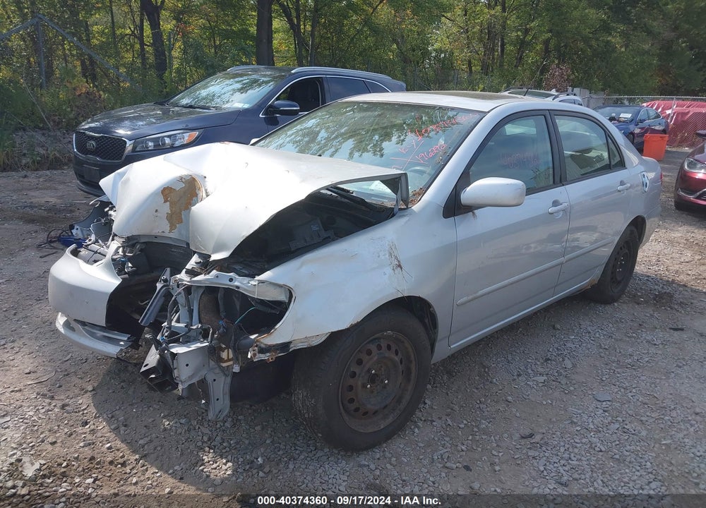 2006 TOYOTA COROLLA LE VIN: 2T1BR32E96C679595