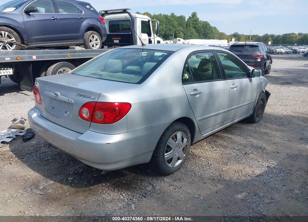2006 TOYOTA COROLLA LE VIN: 2T1BR32E96C679595