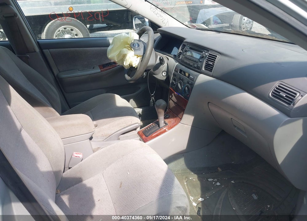 2006 TOYOTA COROLLA LE VIN: 2T1BR32E96C679595