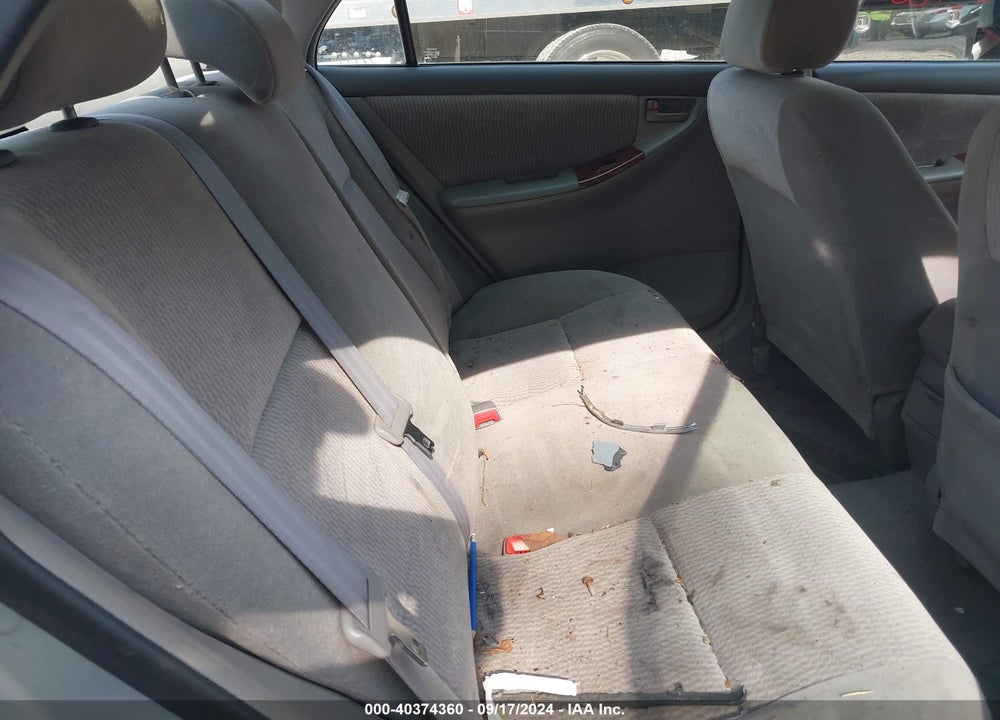 2006 TOYOTA COROLLA LE VIN: 2T1BR32E96C679595