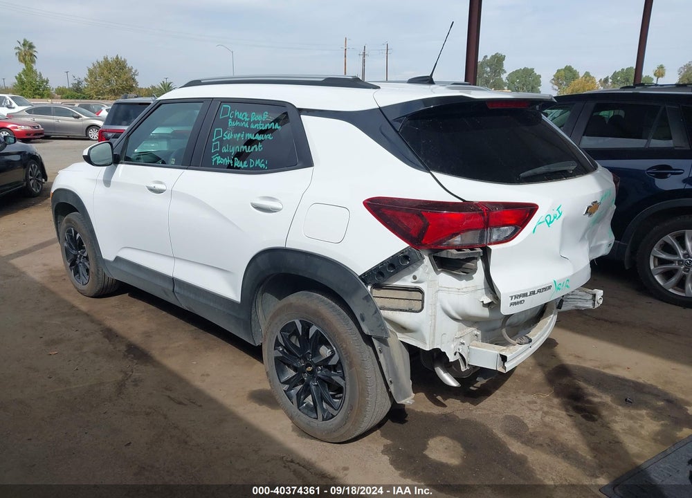 2023 CHEVROLET TRAILBLAZER AWD LT VIN: KL79MRSL7PB148701