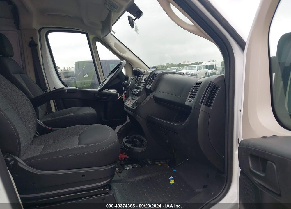 2021 RAM PROMASTER 2500 HIGH ROOF 159 WB VIN: 3C6LRVDG9ME513971
