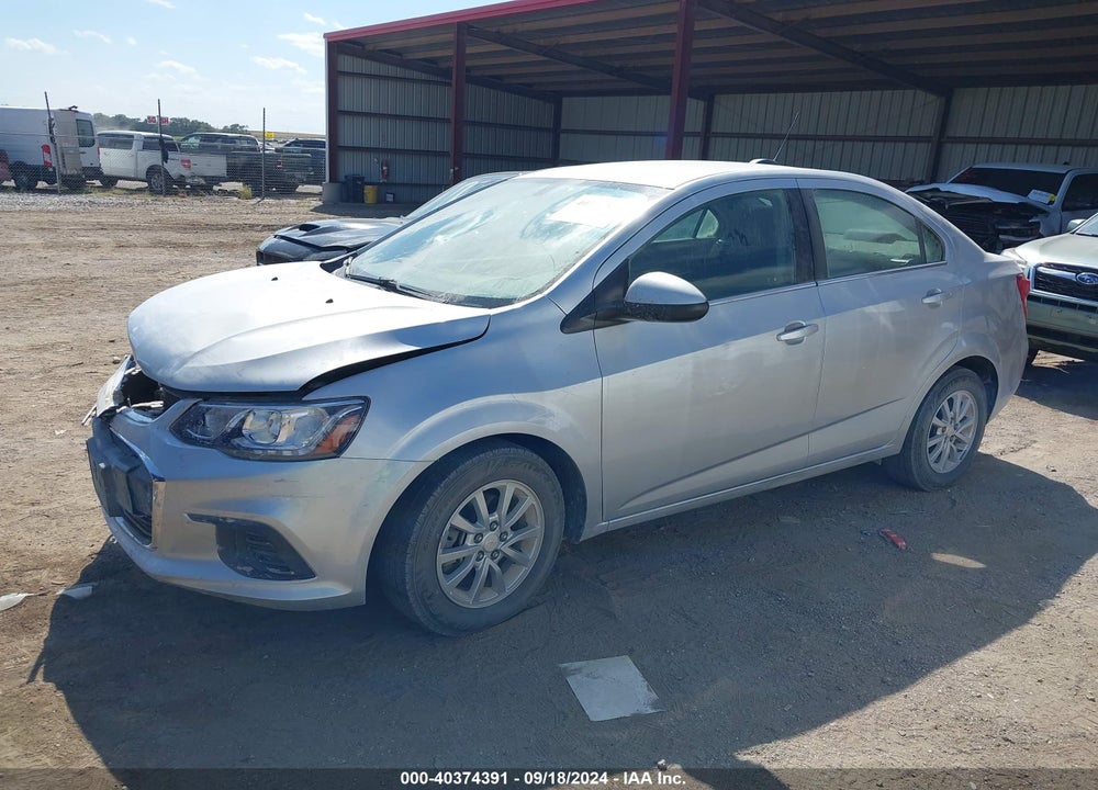 2020 CHEVROLET SONIC FWD  LT VIN: 1G1JD5SB3L4134446