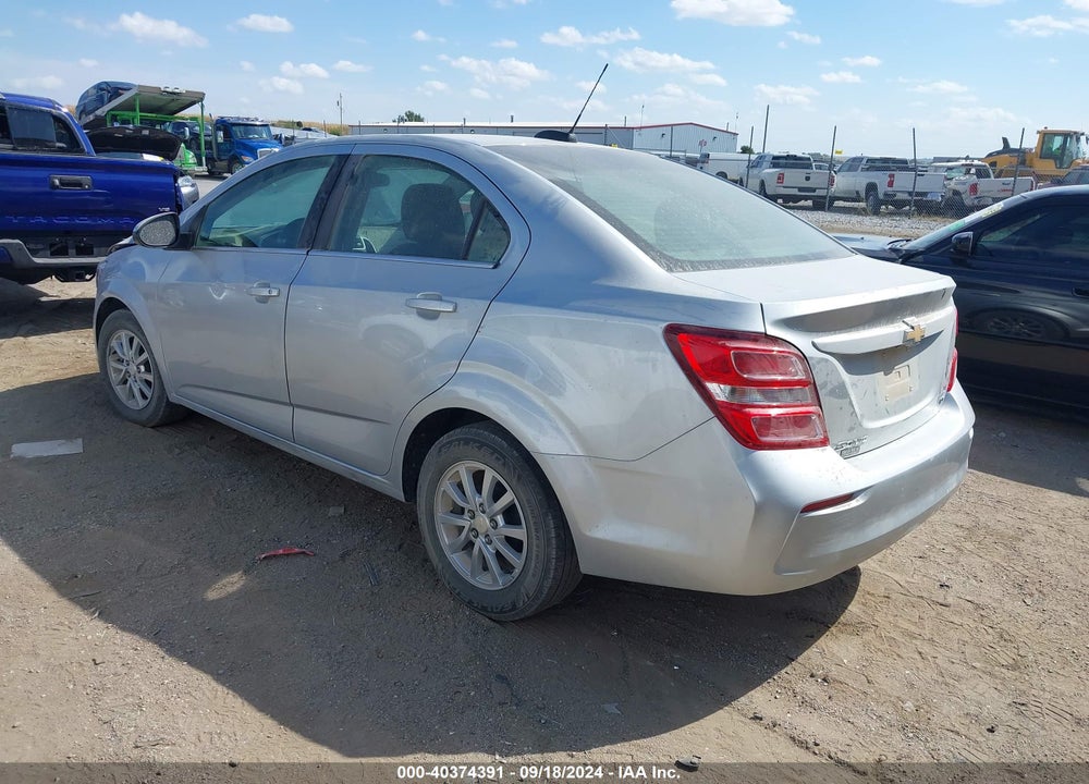 2020 CHEVROLET SONIC FWD  LT VIN: 1G1JD5SB3L4134446
