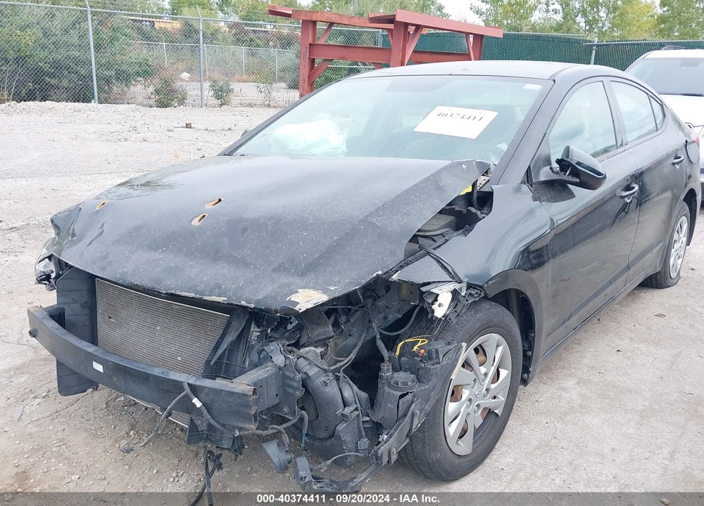 2018 HYUNDAI ELANTRA SE VIN: KMHD74LF6JU580476