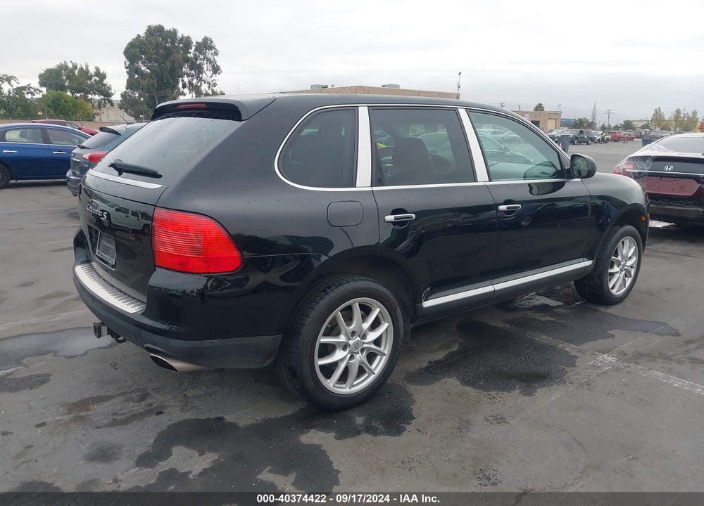 2004 PORSCHE CAYENNE S VIN: WP1AB29P74LA72164