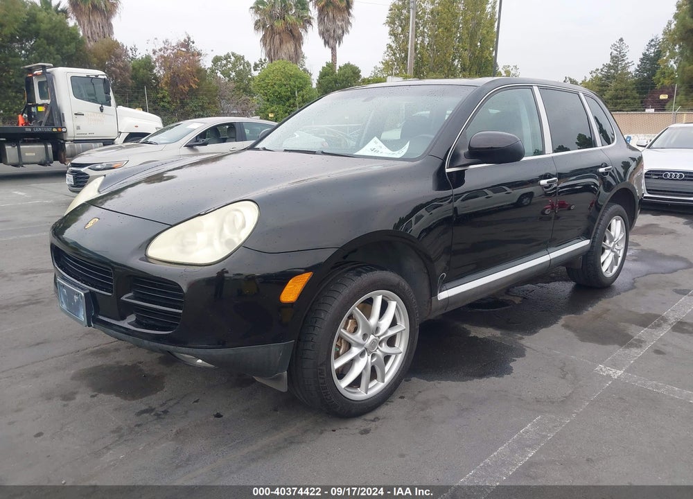 2004 PORSCHE CAYENNE S VIN: WP1AB29P74LA72164
