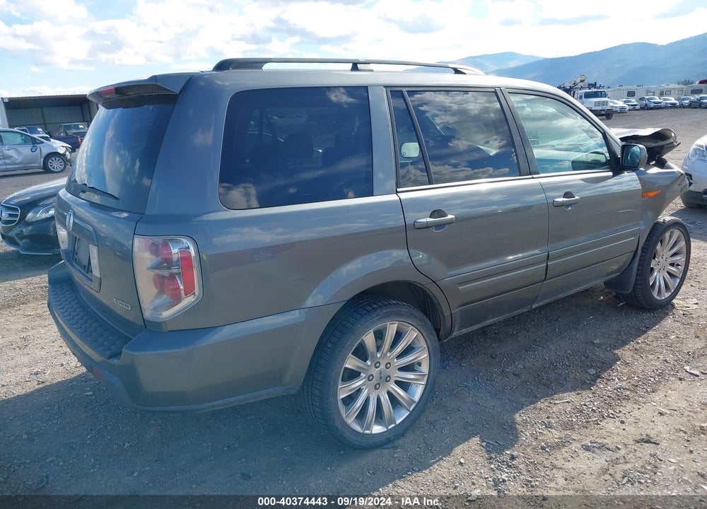 2008 HONDA PILOT EX VIN: 5FNYF18498B028102