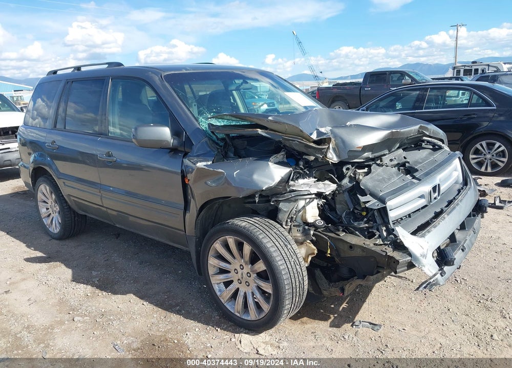 2008 HONDA PILOT EX VIN: 5FNYF18498B028102