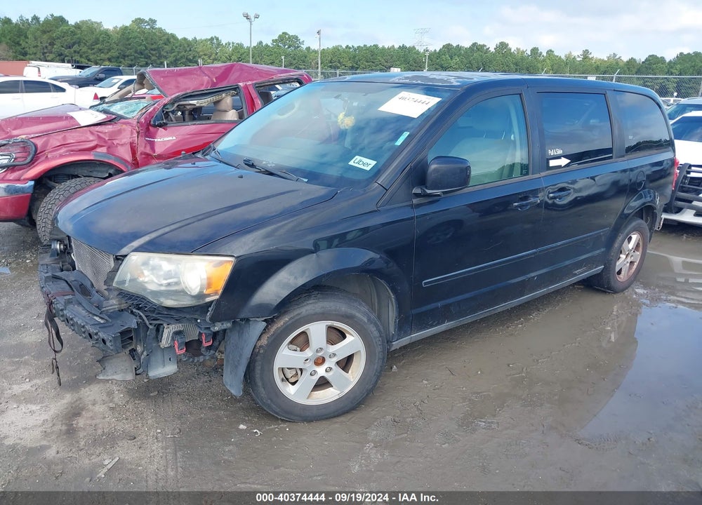 2012 DODGE GRAND CARAVAN SXT VIN: 2C4RDGCG9CR275468