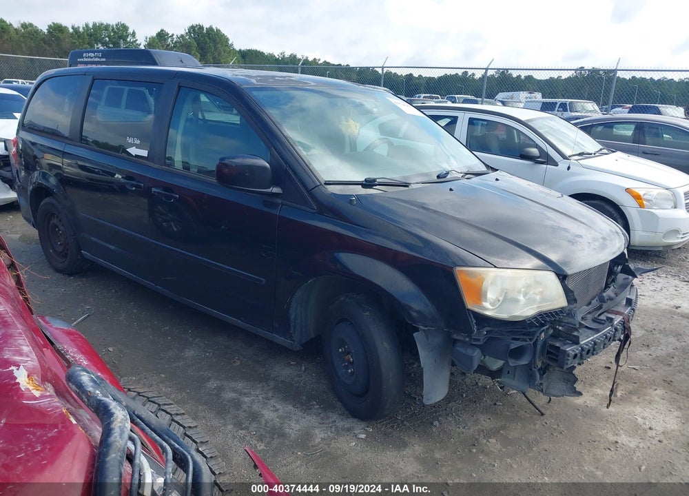 2012 DODGE GRAND CARAVAN SXT VIN: 2C4RDGCG9CR275468