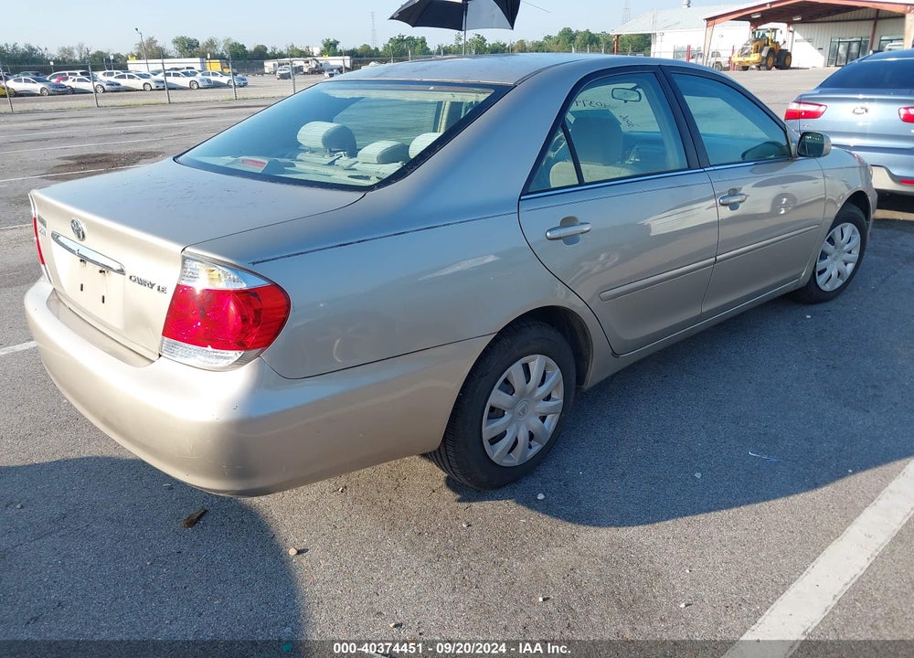 2006 TOYOTA CAMRY LE VIN: 4T1BE32K76U141039