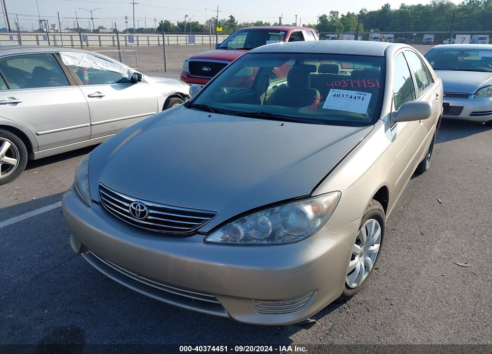2006 TOYOTA CAMRY LE VIN: 4T1BE32K76U141039