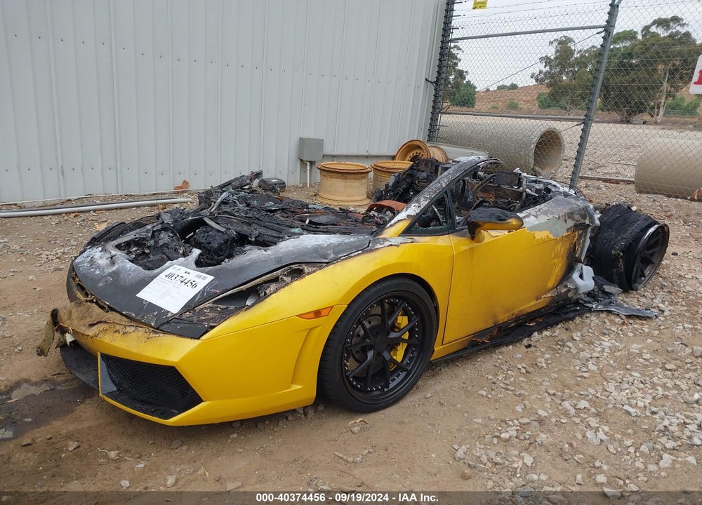 2004 LAMBORGHINI GALLARDO VIN: ZHWGU11S34LA01036
