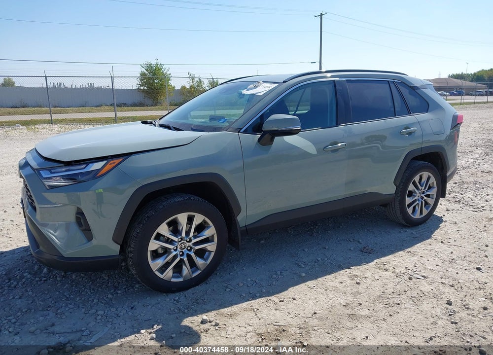 2022 TOYOTA RAV4 XLE PREMIUM VIN: 2T3A1RFVXNW305193