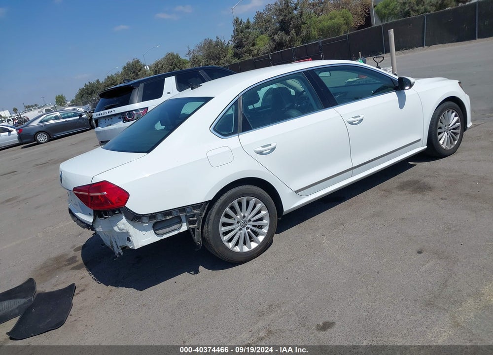 2016 VOLKSWAGEN PASSAT 1.8T SE VIN: 1VWBS7A32GC008384