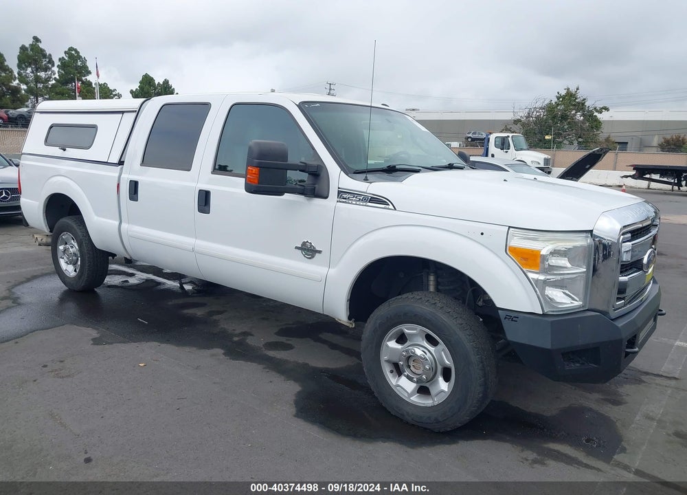 2012 FORD F-250 XLT VIN: 1FT7W2BT6CEA29249