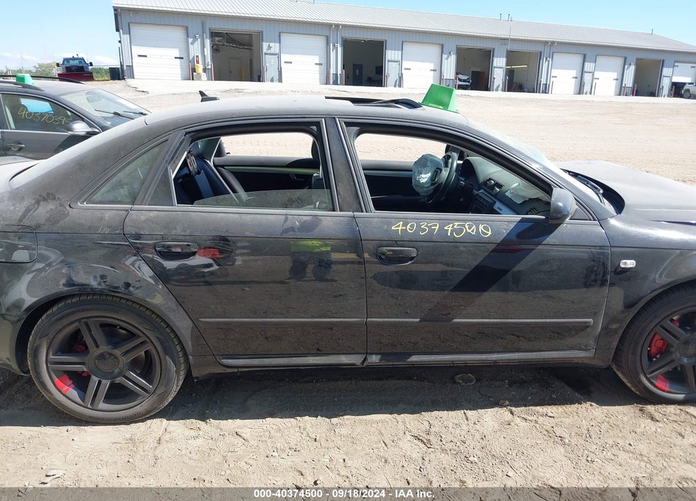 2008 AUDI A4 2.0T/2.0T SPECIAL EDITION VIN: WAUDF78E28A076119