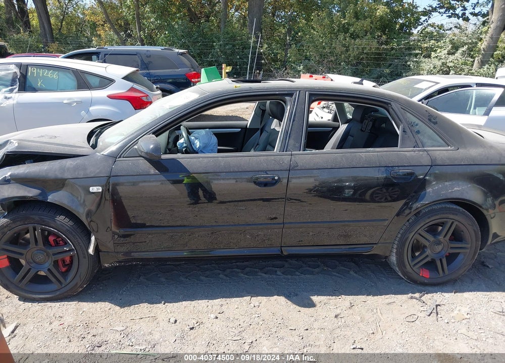 2008 AUDI A4 2.0T/2.0T SPECIAL EDITION VIN: WAUDF78E28A076119