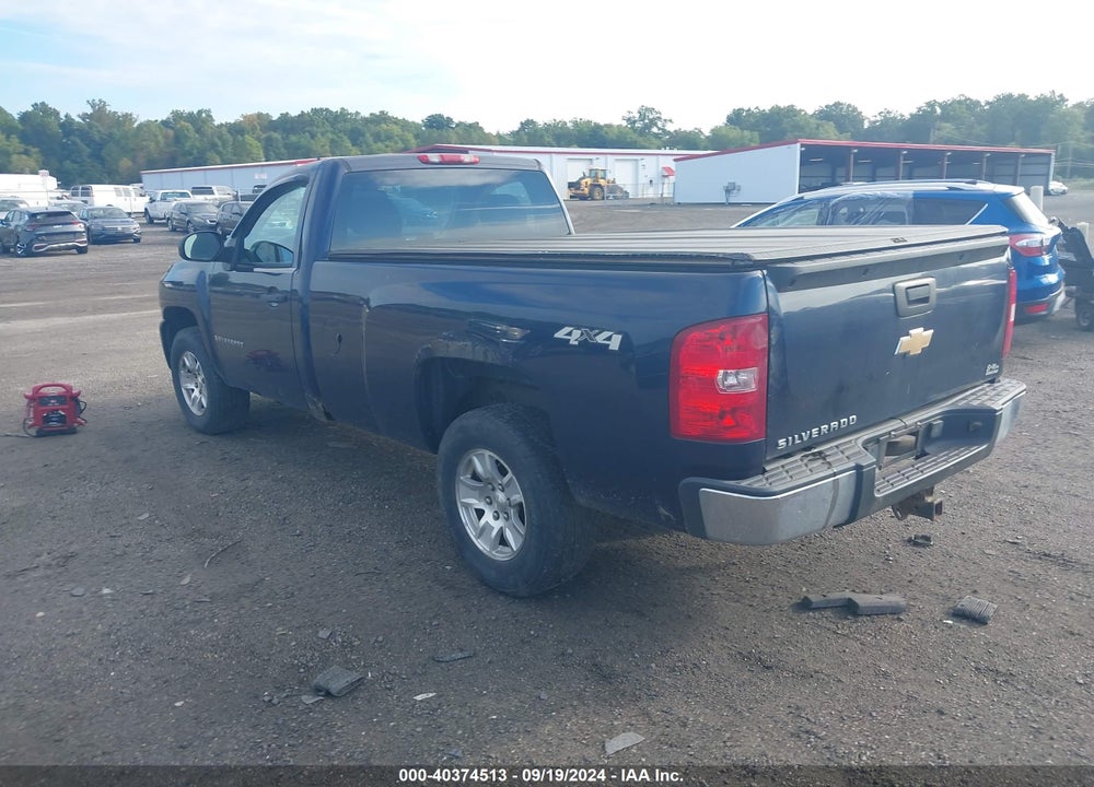 2009 CHEVROLET SILVERADO 1500 WORK TRUCK VIN: 1GCEK14C19Z194637