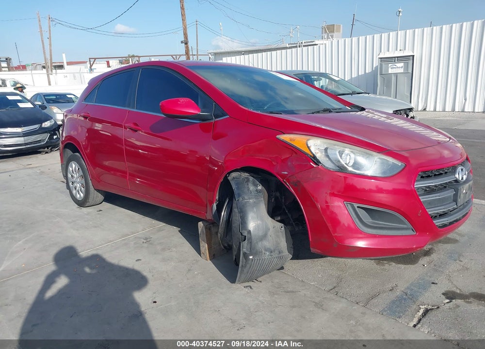 2016 HYUNDAI ELANTRA GT VIN: KMHD35LH6GU337908