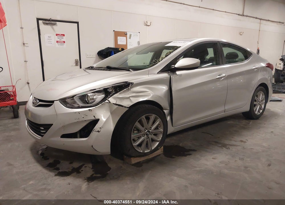2015 HYUNDAI ELANTRA SE VIN: 5NPDH4AE4FH608465