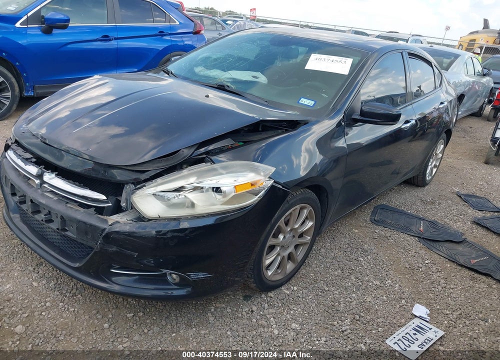 2013 DODGE DART LIMITED VIN: 1C3CDFCH5DD198745
