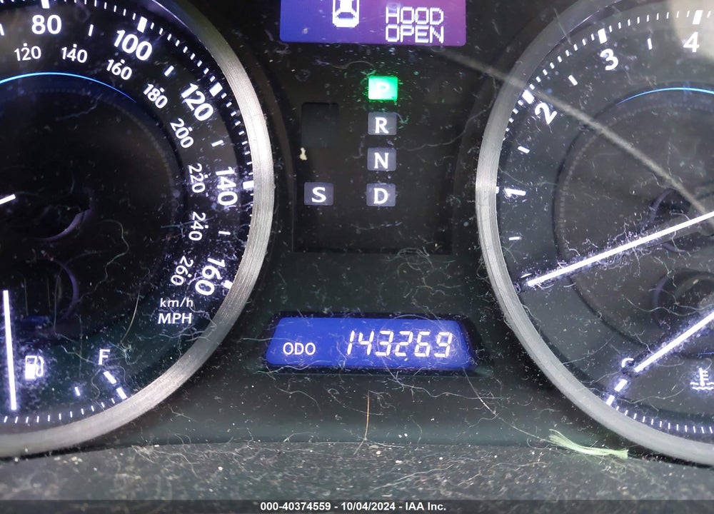 2012 LEXUS IS 250 VIN: JTHBF5C25C5175450