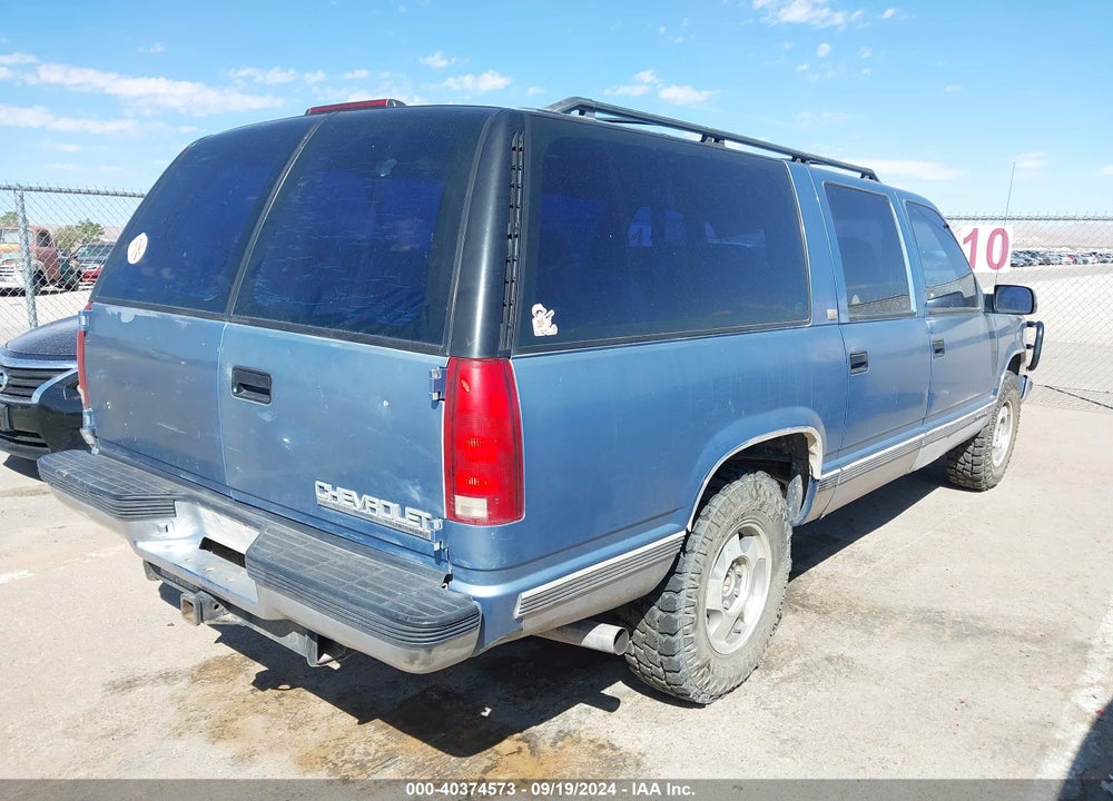 1994 CHEVROLET SUBURBAN K1500 VIN: 1GNFK16K4RJ361538