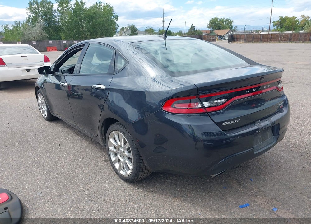 2013 DODGE DART LIMITED VIN: 1C3CDFCH8DD156974