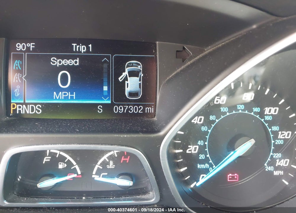 2014 FORD ESCAPE SE VIN: 1FMCU9GX5EUB99096