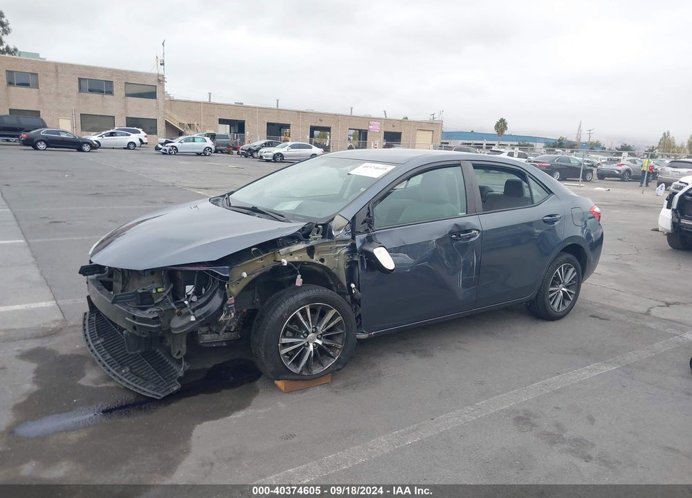 2016 TOYOTA COROLLA LE PLUS VIN: 5YFBURHE9GP425802