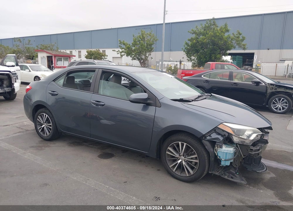 2016 TOYOTA COROLLA LE PLUS VIN: 5YFBURHE9GP425802