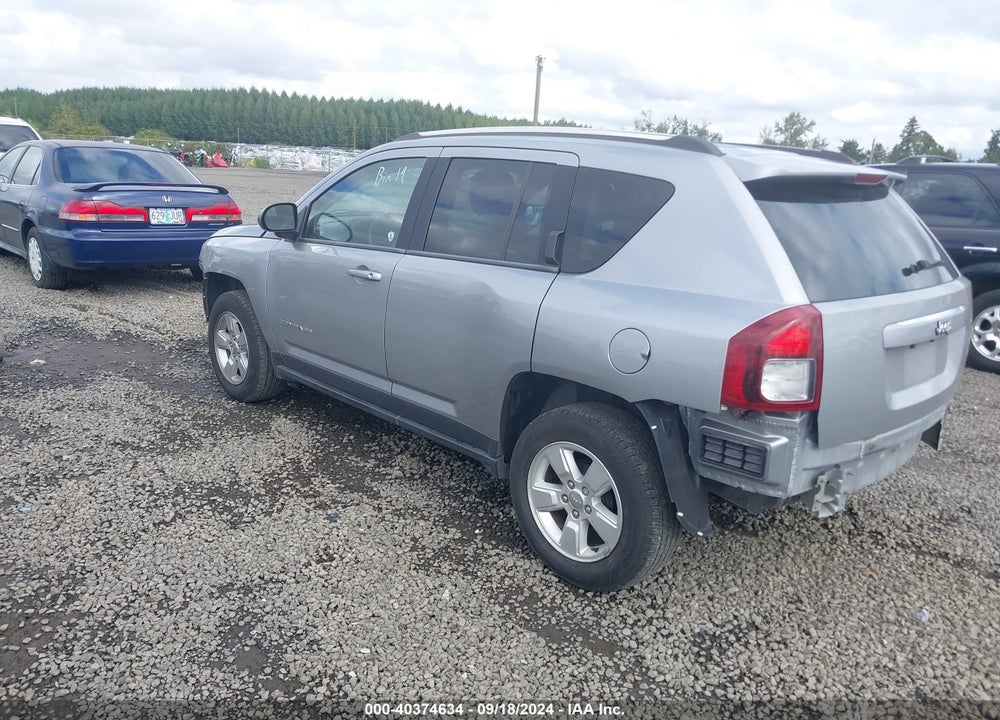 2014 JEEP COMPASS VIN: 1C4NJCBA2ED789293