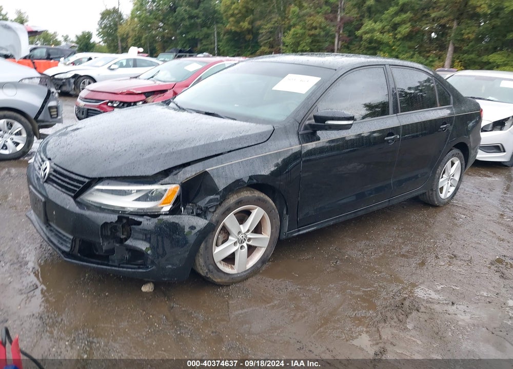 2011 VOLKSWAGEN JETTA 2.0L TDI VIN: 3VWLL7AJ0BM037809