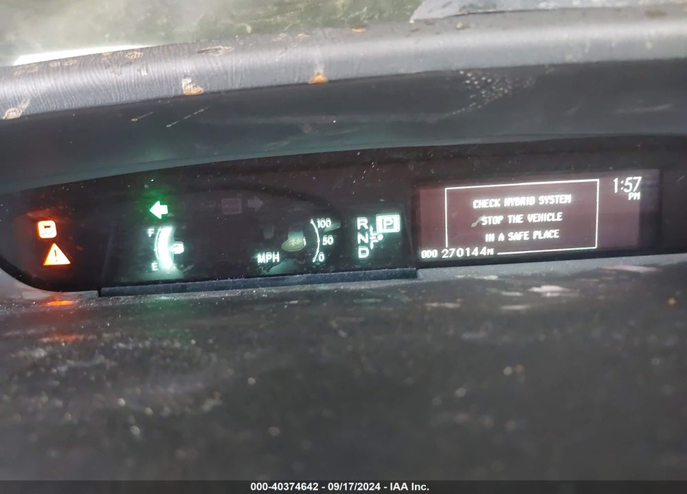 2015 TOYOTA PRIUS TWO VIN: JTDKN3DU9F0474711