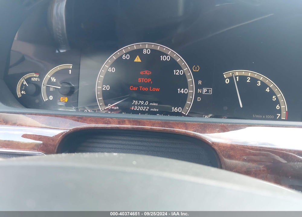 2008 MERCEDES-BENZ S 550 4MATIC VIN: WDDNG86X18A195302