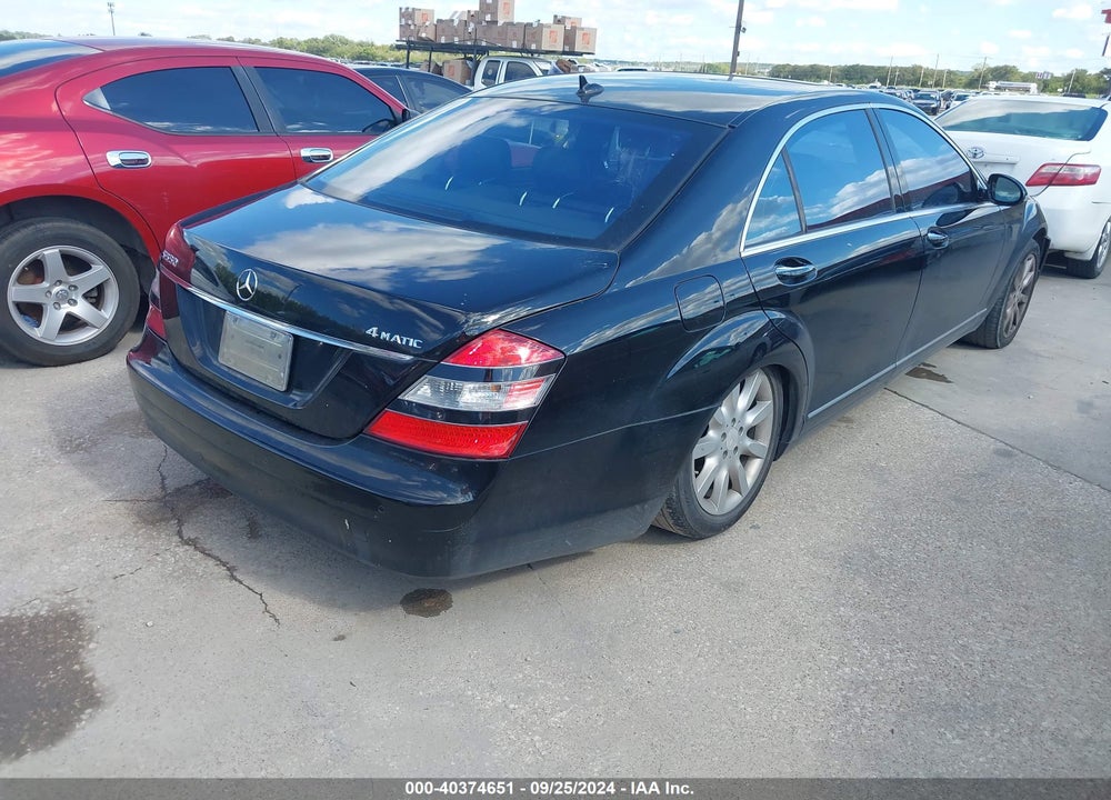 2008 MERCEDES-BENZ S 550 4MATIC VIN: WDDNG86X18A195302