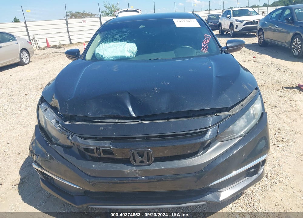 2019 HONDA CIVIC LX VIN: 19XFC2F6XKE021960