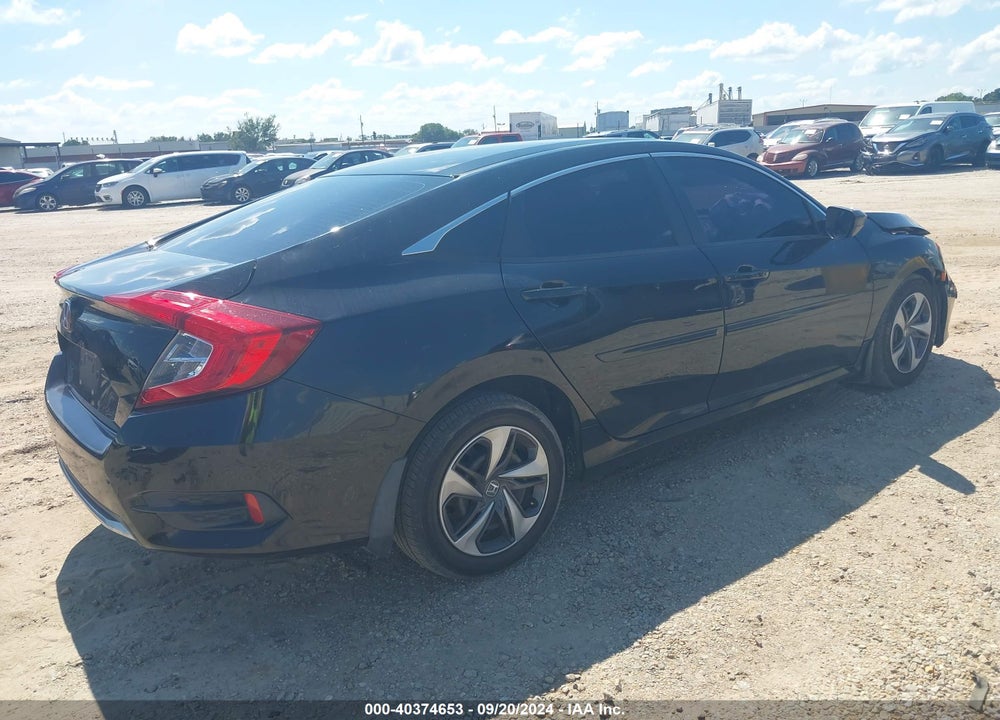 2019 HONDA CIVIC LX VIN: 19XFC2F6XKE021960
