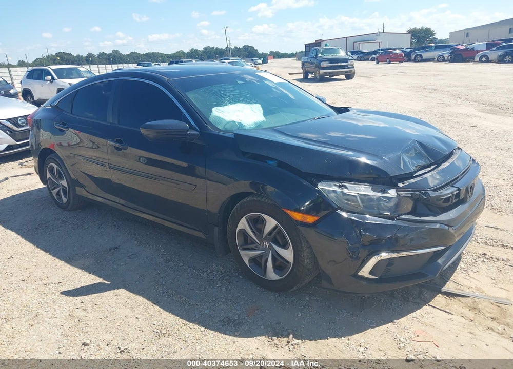 2019 HONDA CIVIC LX VIN: 19XFC2F6XKE021960