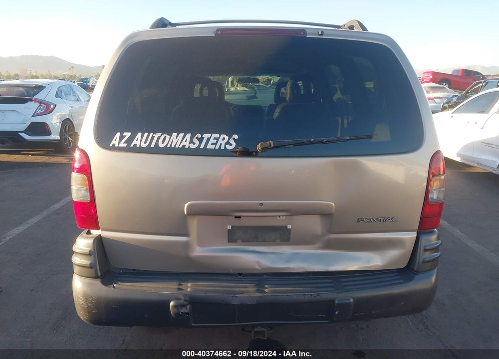 2001 PONTIAC MONTANA M16 W/1SE PKG. VIN: 1GMDX03E21D231153