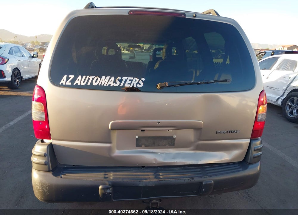2001 PONTIAC MONTANA M16 W/1SE PKG. VIN: 1GMDX03E21D231153