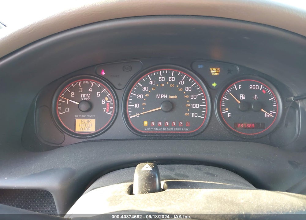 2001 PONTIAC MONTANA M16 W/1SE PKG. VIN: 1GMDX03E21D231153