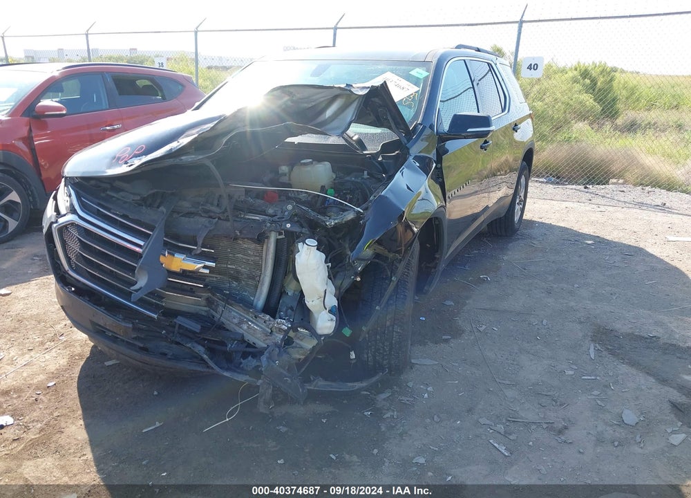 2019 CHEVROLET TRAVERSE 1LT VIN: 1GNERGKW0KJ308876