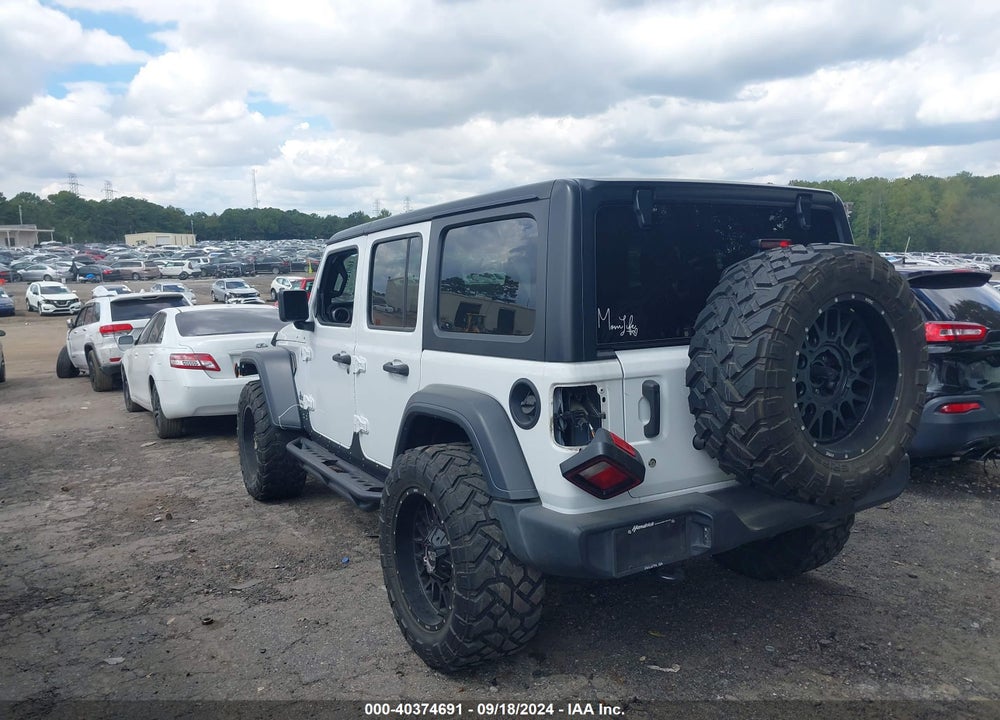 2020 JEEP WRANGLER UNLIMITED SPORT S 4X4 VIN: 1C4HJXDG8LW240964