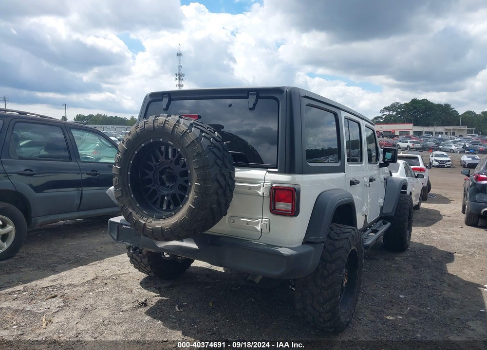 2020 JEEP WRANGLER UNLIMITED SPORT S 4X4 VIN: 1C4HJXDG8LW240964